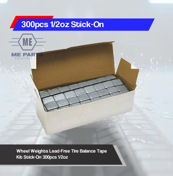 Adhesive Tape Tire Balancing 300pcs Black 1/2oz