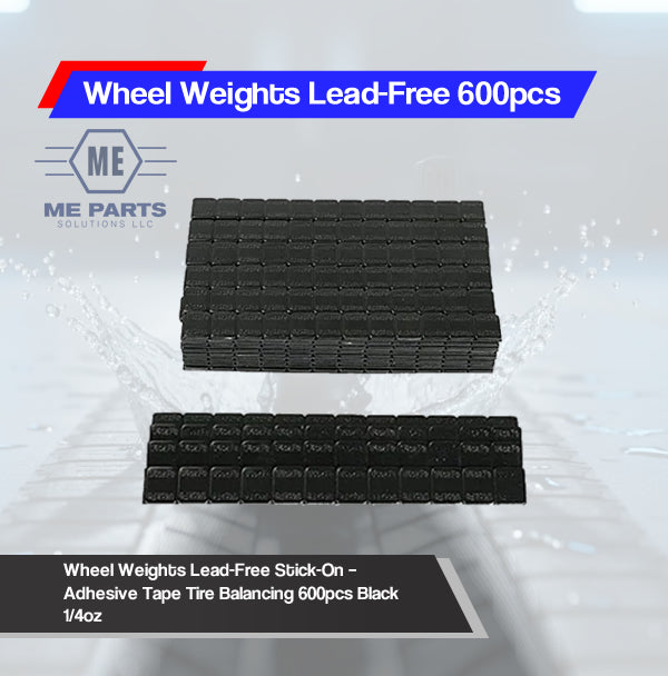 Adhesive Tape Tire Balancing 600pcs Black 1/4oz
