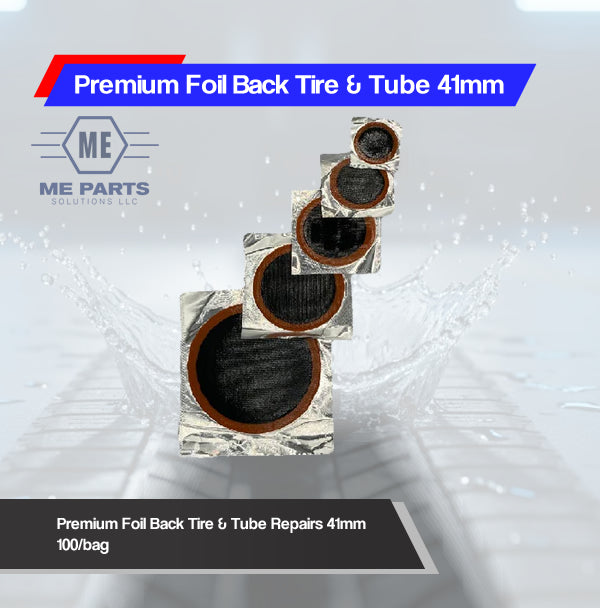 Premium Foil Back Tire & Tube Repairs 41mm 25/bag