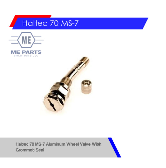 Haltec 70 MS-7 Aluminum Wheel Valve With Grommet Seal