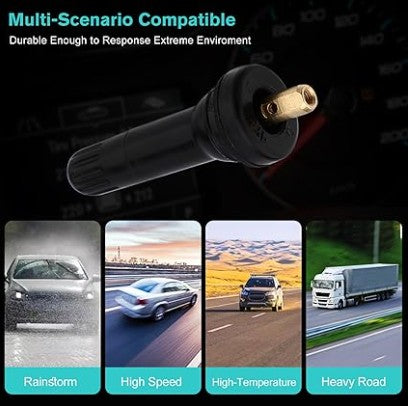 Replacement Rubber TPMS Valve Stem - PAQ X 10